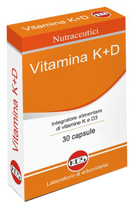 VITAMINA K+D VEGETALE 30 CAPSULE - Farmamood