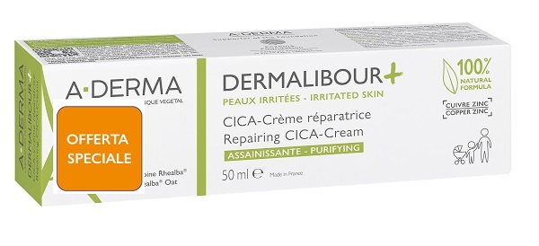DERMALIBOUR + CICA CREMA RISTRUTTURANTE 50 ML - Farmamood