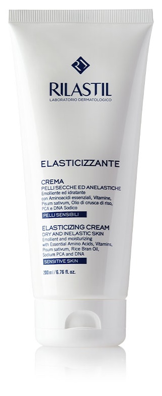 RILASTIL ELASTICIZZANTE CREMA PELLI SECCHE ED ANELASTICHE 200 ML - Farmamood