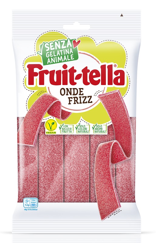 FRUITTELLA ONDE FRIZZANTI SENZA GELATINA ANIMALE 145 G - Farmamood