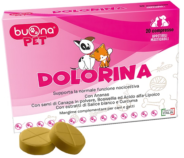 DOLORINA 20 COMPRESSE NUOVA FORMULA - Farmamood