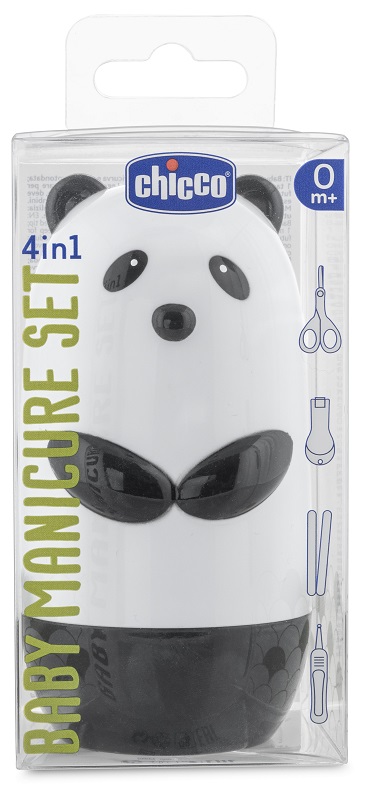 CHICCO SET MANI RIGIDO PANDA - Farmamood