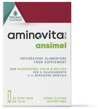 AMINOVITA PLUS ANSIMEL 20 STICK PACK - Farmamood