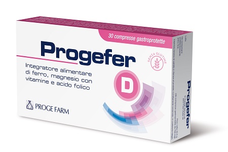PROGEFER D 30 COMPRESSE GASTROPROTETTE - Farmamood