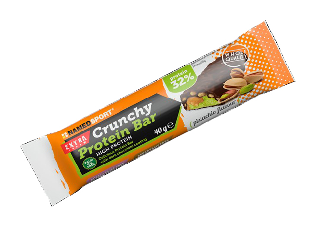 CRUNCHY PROTEINBAR PISTACCHIO 40 G - Farmamood