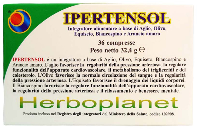 IPERTENSOL 36 COMPRESSE - Farmamood