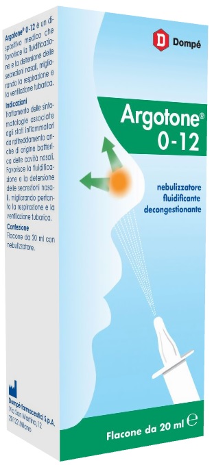 ARGOTONE 0-12 SPRAY NASALE 20 ML - Farmamood