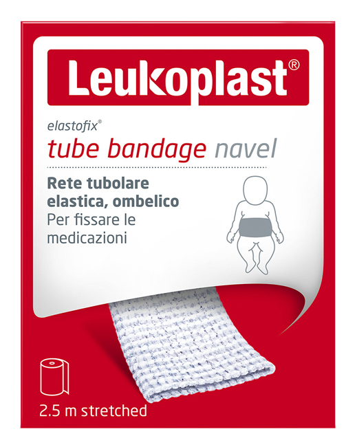 BENDA RETE ELASTOFIX LEUKOPLAST OMBELICO 2,50 M - Farmamood