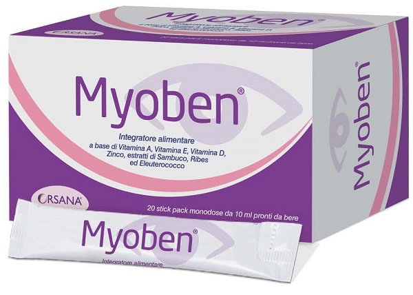 MYOBEN 20 STICK PACK X 10 ML - Farmamood