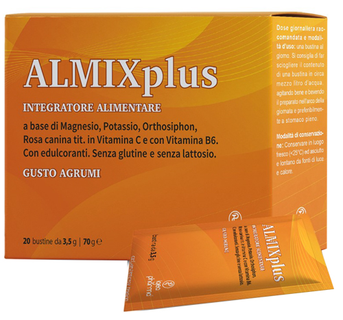 ALMIX PLUS 20 STICK PACK GUSTO AGRUMI - Farmamood