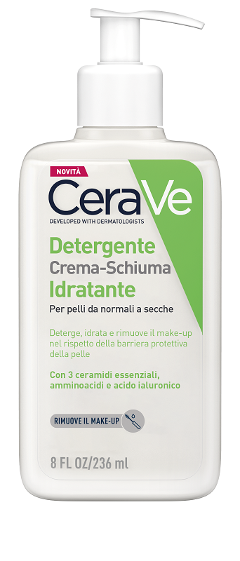 CERAVE CREAM TO FOAM CLEANSER 236 ML - Farmamood
