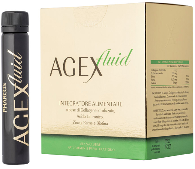 AGEX FLUID PHARCOS 15 FIALE DA 25 ML - Farmamood
