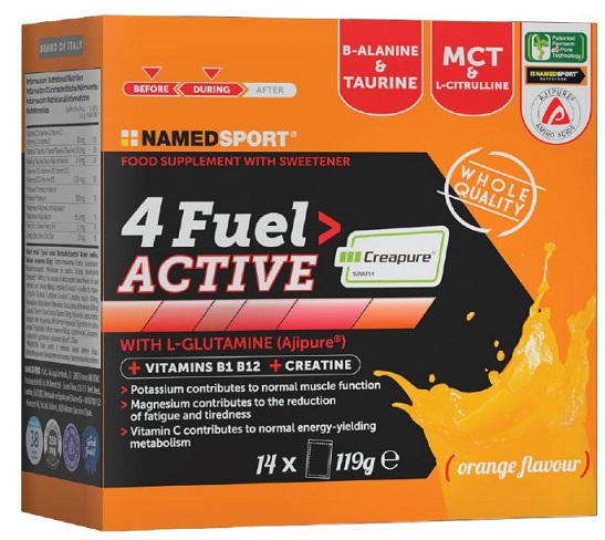 4 FUEL> ACTIVE 14 BUSTINE ORANGE FLAVOUR - Farmamood