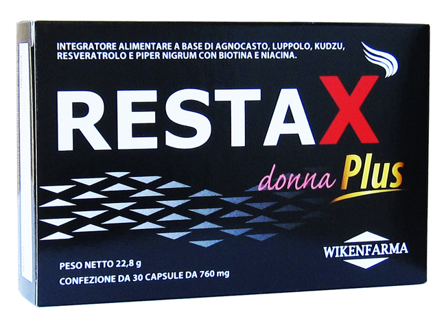 RESTAX DONNA PLUS 30 CAPSULE - Farmamood