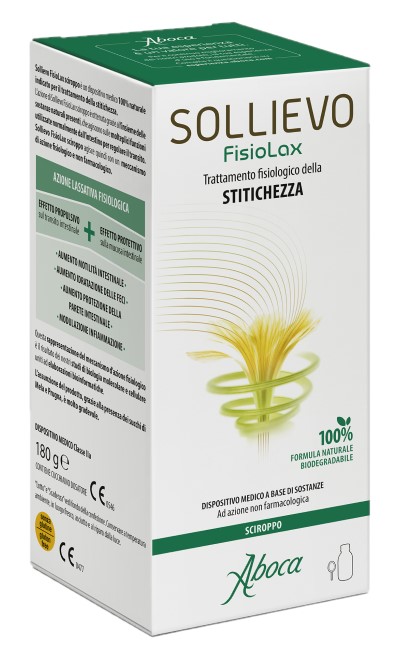 SOLLIEVO FISIOLAX SCIROPPO 180 G - Farmamood
