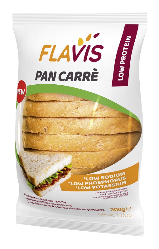 FLAVIS PAN CARRE' APROTEICO 300 G - Farmamood