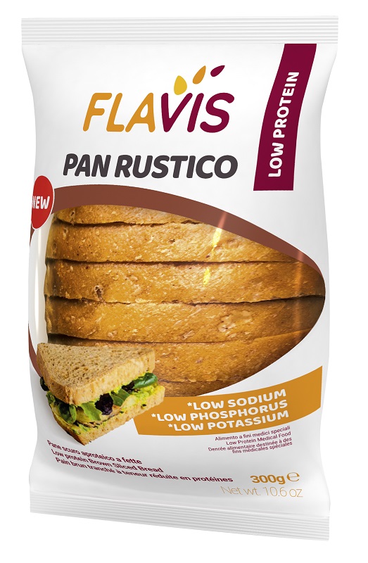 FLAVIS PAN RUSTICO APROTEICO 300 G - Farmamood