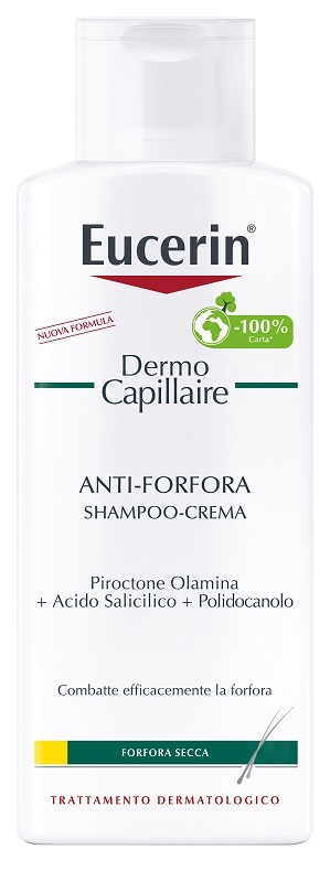 EUCERIN SHAMPOO CREMA ANTIFORFORA SECCA 250 ML - Farmamood