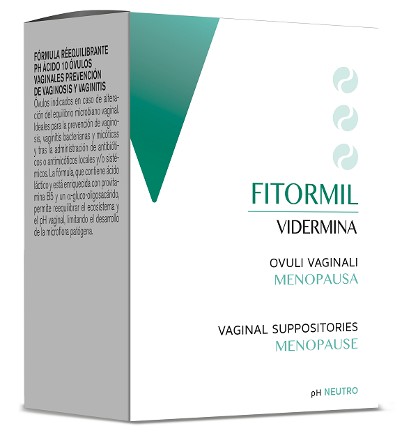 FITORMIL VIDERMINA 10 OVULI VAGINALI MENOPAUSA - Farmamood