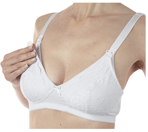 MAMMY REGGISENO COTONE ALLATTAMENTO WHITE 6C - Farmamood