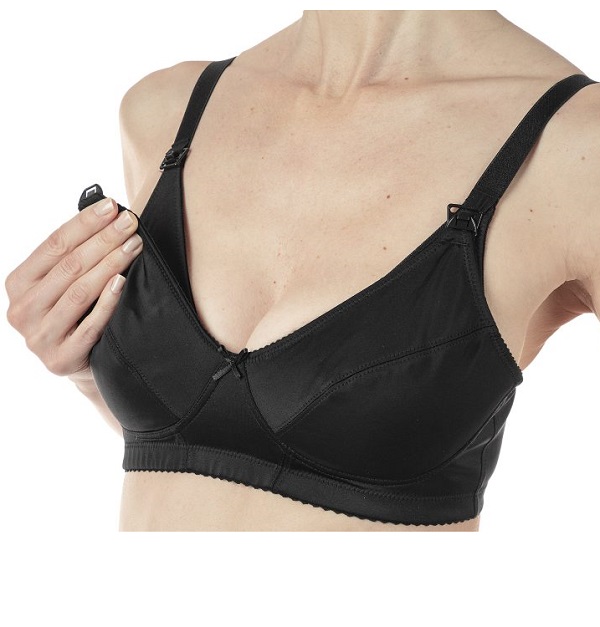 MAMMY REGGISENO MICROFIBRA ALLATTAMENTO BLACK 5C - Farmamood