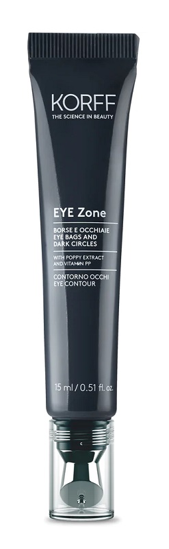 KORFF EYEZONE CONTORNO OCCHI BORSE OCCHIAIE 15 ML - Farmamood