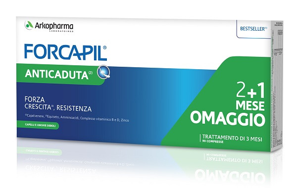 FORCAPIL PACK ANTICADUTA 3 BLISTER DA 30 COMPRESSE - Farmamood