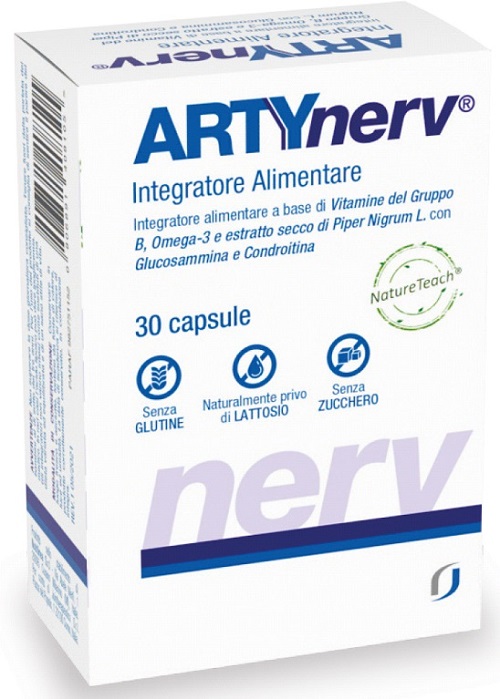 ARTY NERV 30 CAPSULE IN GEL - Farmamood