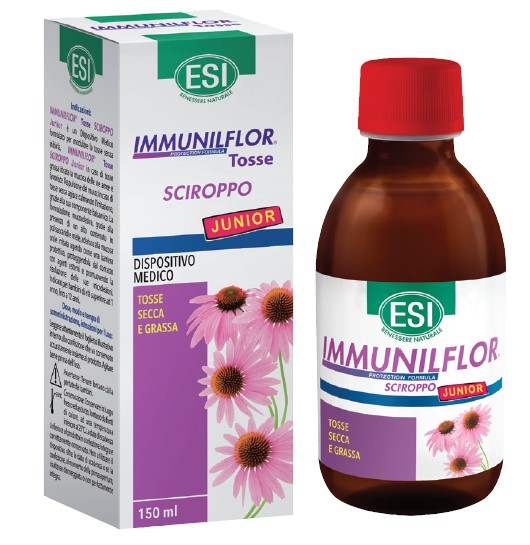 ESI IMMUNILFLOR SCIROPPO TOSSE JUNIOR 150 ML - Farmamood