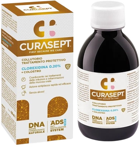 CURASEPT COLLUTORIO ADS DNA TRATTAMENTO PROTETTIVO 200 ML - Farmamood
