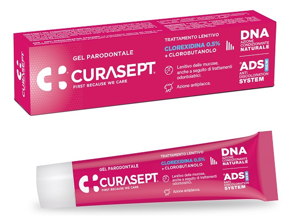 CURASEPT GEL PARODONTALE ADS DNA TRATTAMENTO LENITIVO 30 ML - Farmamood