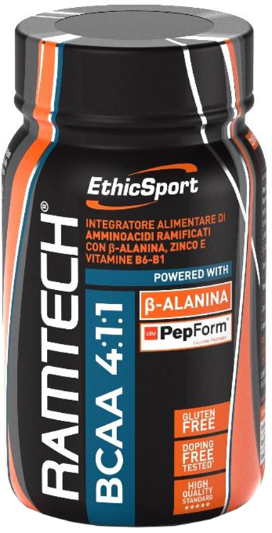 RAMTECH BCAA 211 120 COMPRESSE 1500 MG - Farmamood