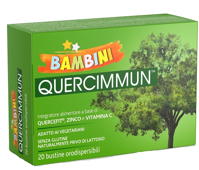 QUERCIMMUN BAMBINI 20 BUSTINE OROSOLUBILI - Farmamood