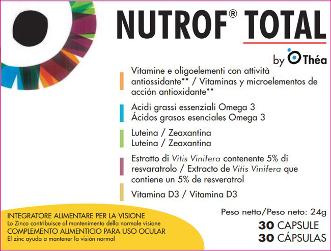 NUTROF TOTAL 30 CAPSULE - Farmamood