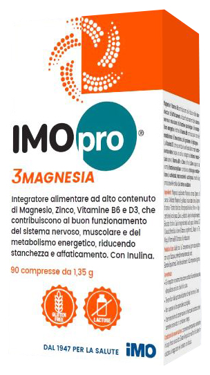 IMOPRO 3 MAGNESIA 90 COMPRESSE - Farmamood