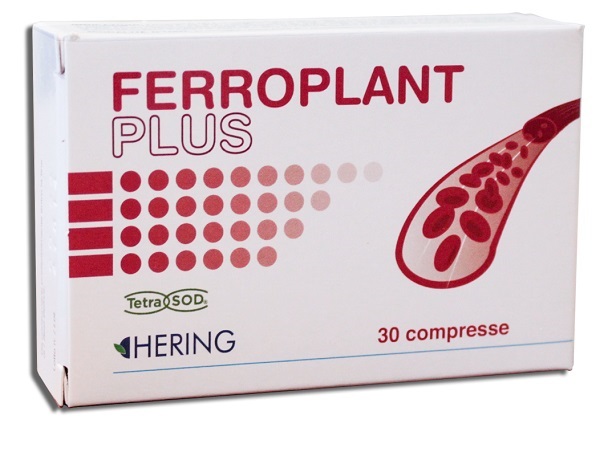 FERROPLANT PLUS 30 COMPRESSE - Farmamood