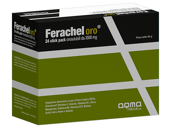 FERACHEL ORO 24 STICK OROSOLUBILI - Farmamood