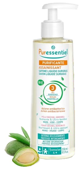 PURESSENTIEL SAPONE SURGRAS 250 ML - Farmamood