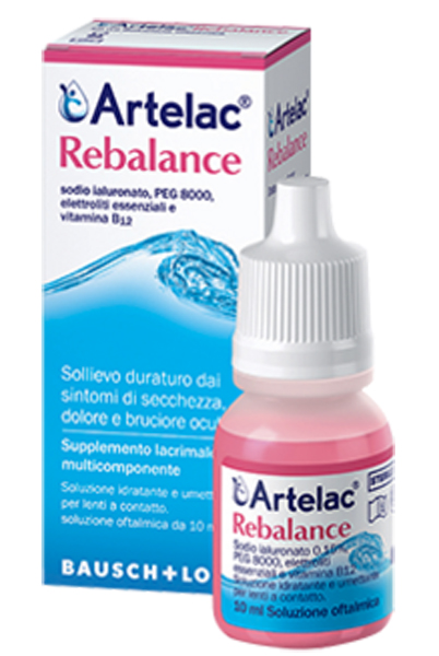 ARTELAC REBALANCE GOCCE OCULARI MULTIDOSE SENZA CONSERVANTI 10 ML - Farmamood