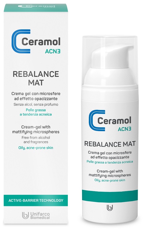 CERAMOL ACN3 REBALANCE MAT 50 ML - Farmamood