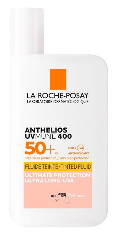 ANTHELIOS UVMUNE FLUIDO INVISIBILE SPF50+ COLORATO 50 ML - Farmamood
