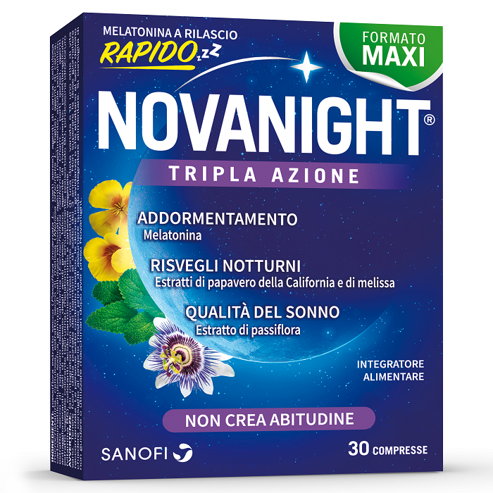 NOVANIGHT 30 COMPRESSE RILASCIO RADIDO NEW - Farmamood