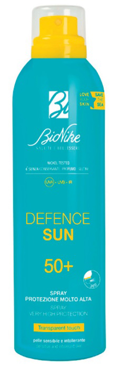 DEFENCE SUN SPRAY TRANSPARENT TOUCH 50+ 200 ML - Farmamood