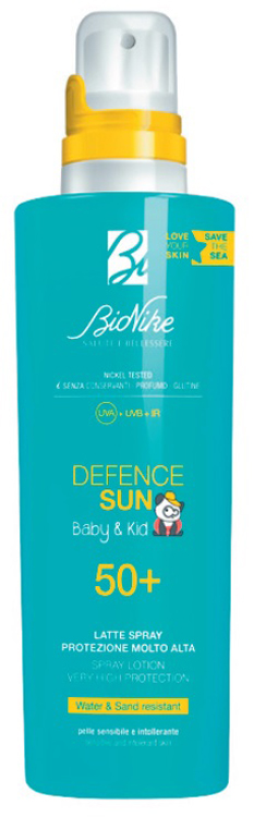 DEFENCE SUN BABY&KID LATTE SPRAY 50+ 200 ML - Farmamood