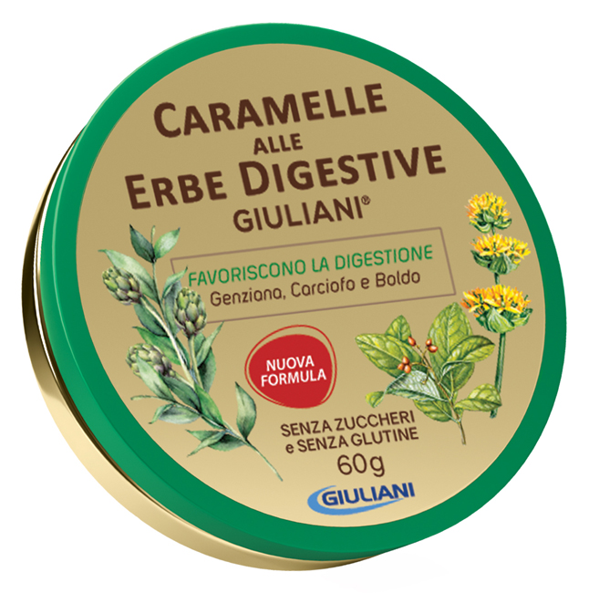 CARAMELLE DIGESTIVE SENZA ZUCCHERO NUOVA FORMULAZIONE 60 G - Farmamood