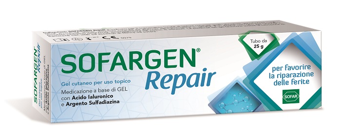 MEDICAZIONE SOFARGEN GEL ACIDO IALURONICO E ARGENTO SULFADIAZINA 25 G - Farmamood