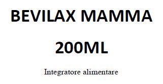 BEVILAX MAMMA 200 ML - Farmamood