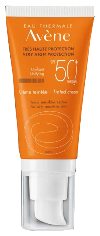AVENE SOL CREMA SPF50+ COLORATA NUOVA FORMULA 50 ML - Farmamood