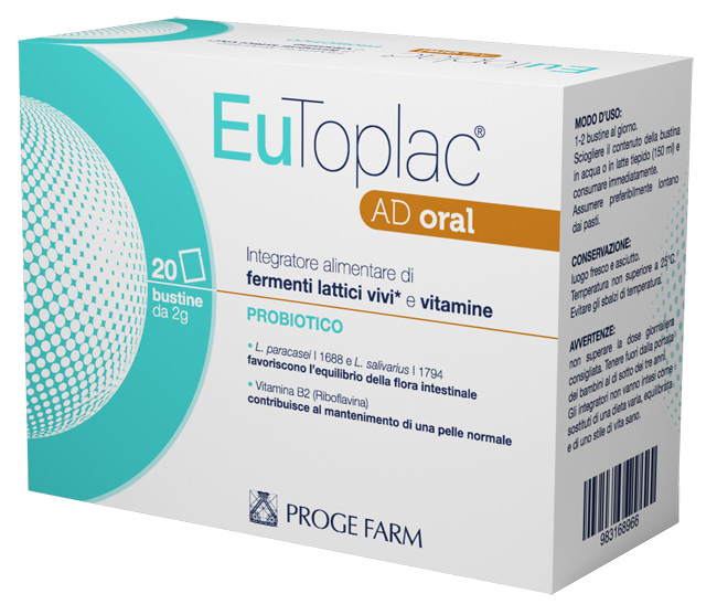 EUTOPLAC AD ORAL 20 BUSTINE - Farmamood