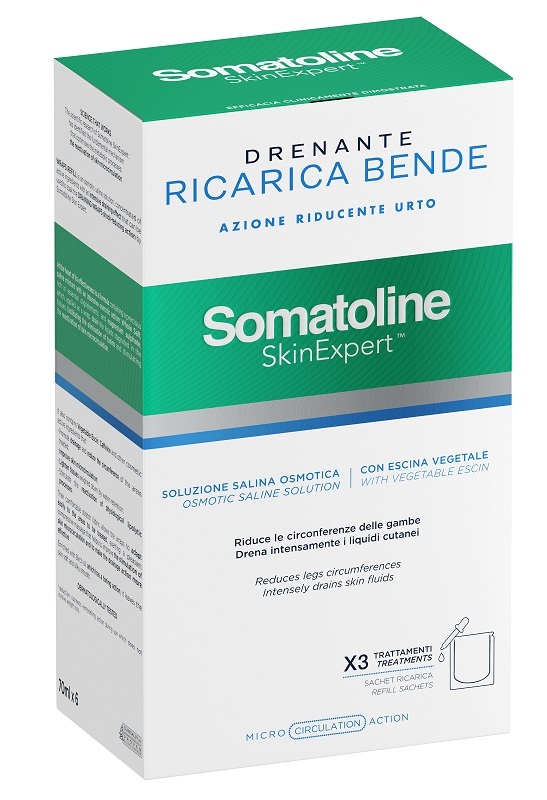 SOMATOLINE SKIN EXPERT BENDE SNELLENTI DRENANTI STARTER KIT - Farmamood